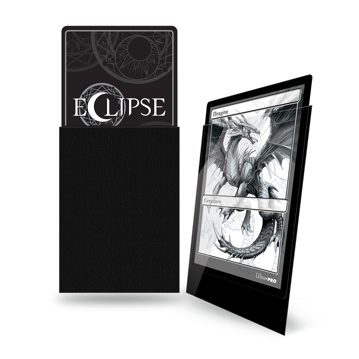 Ultra Pro - Eclipse Gloss Sachet de 100 protèges cartes standard Noir (66 x 91 mm) - flash vidéo