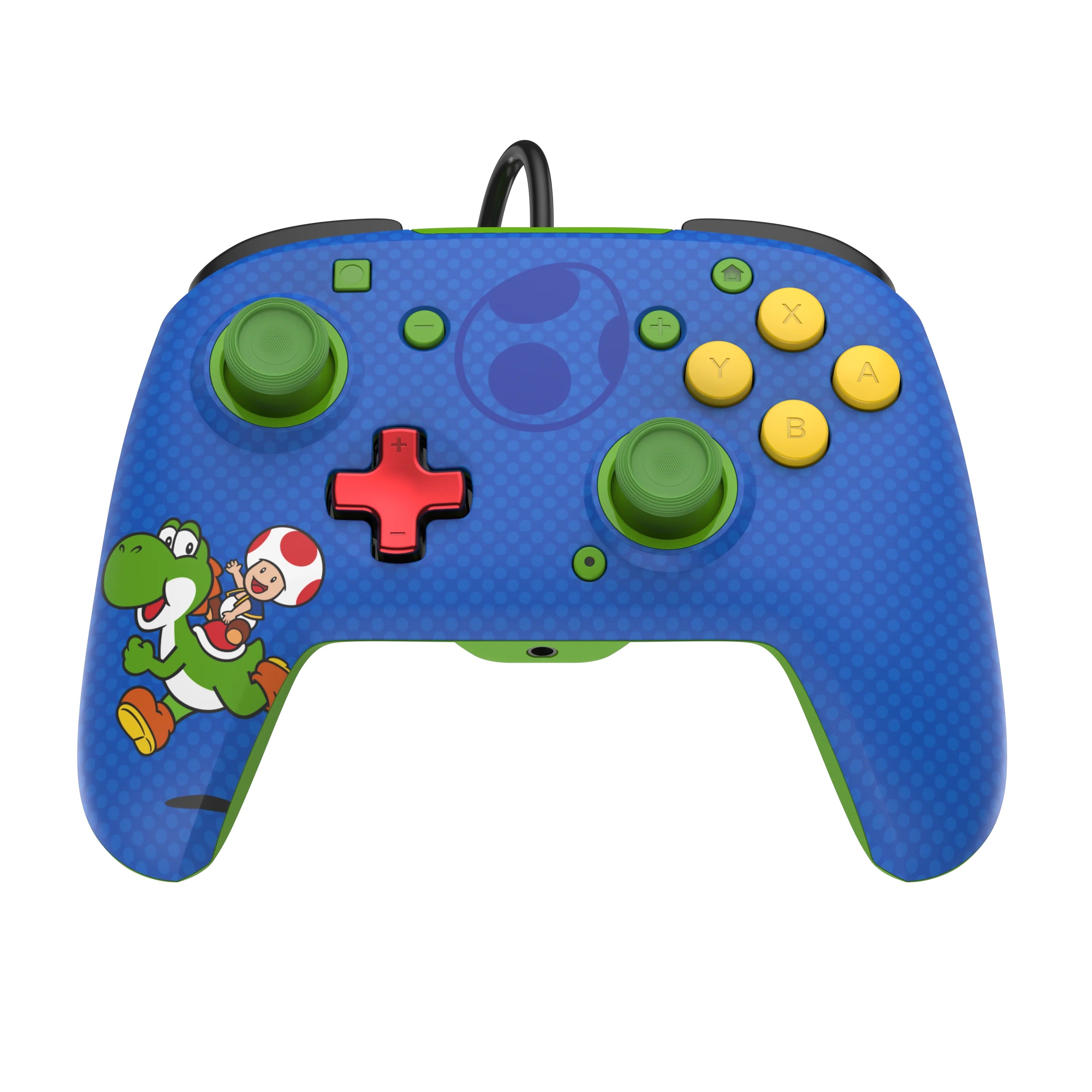 PDP - Manette de jeu filaire REMATCH Toad & Yoshi pour Nintendo Switch et Switch OLED - flash vidéo