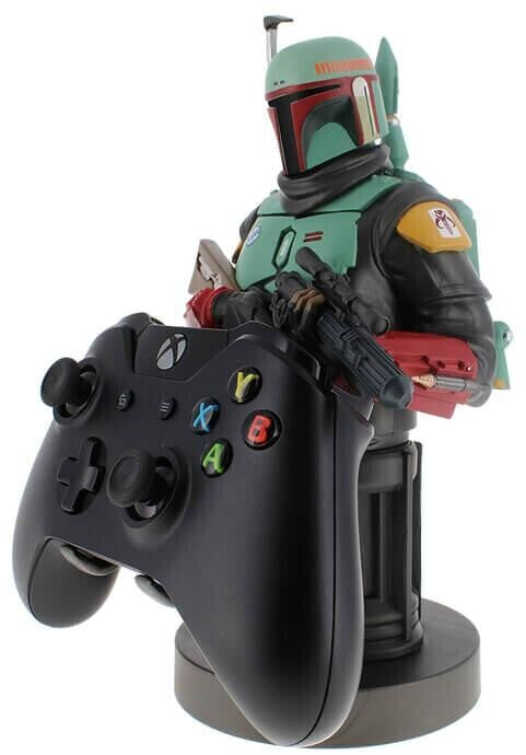 Cable Guys R.E.S.T - Le Mandalorien - Boba Fett Support pour Téléphone et Manette - flash vidéo