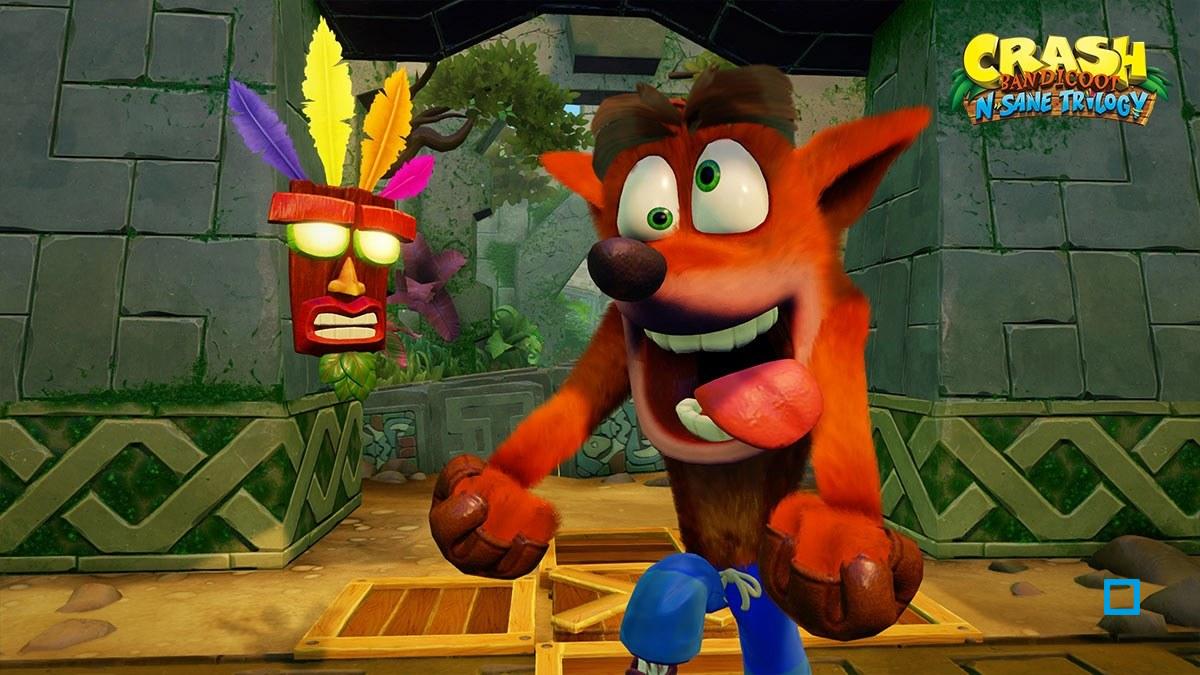 Crash Bandicoot N.Sane Trilogy - flash vidéo