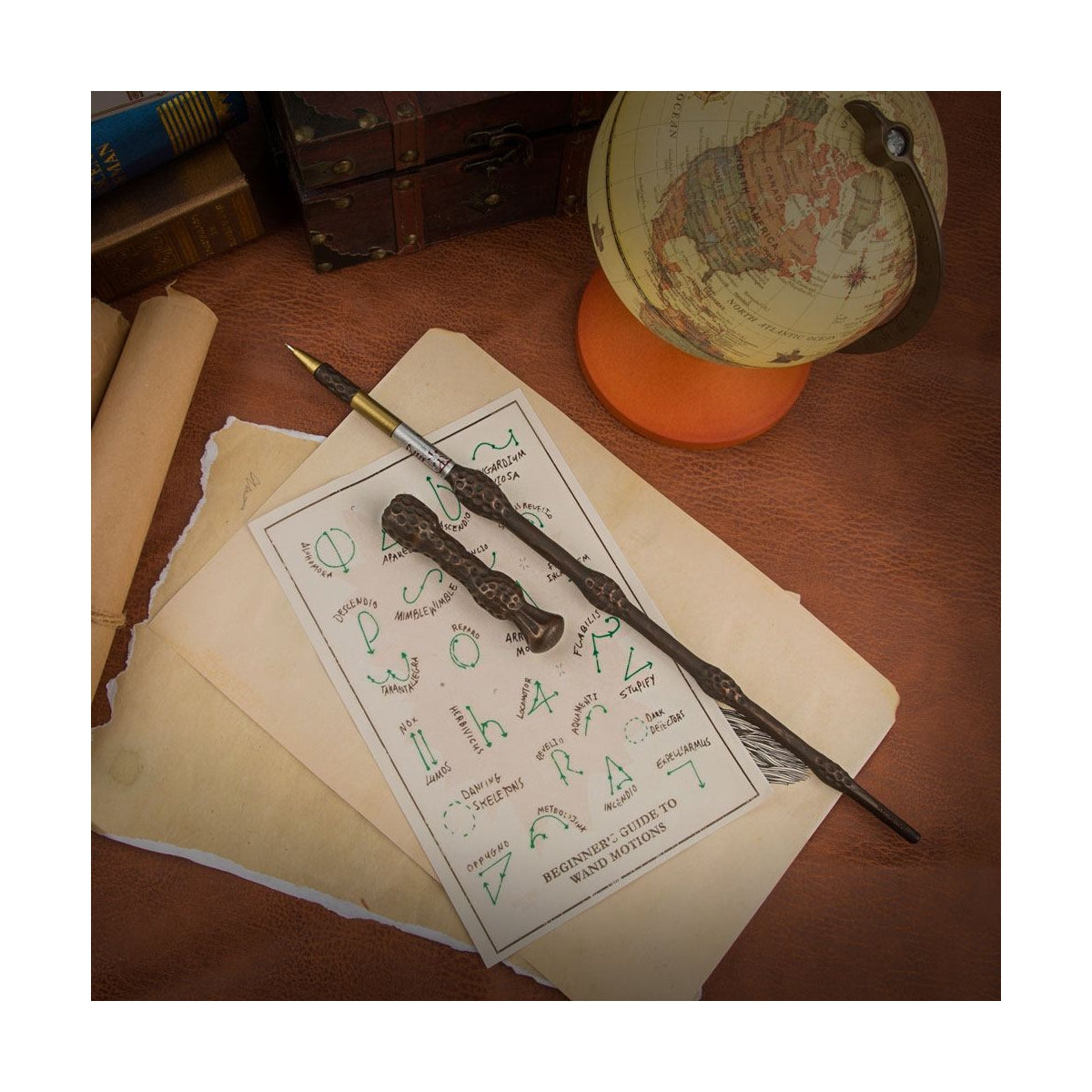 Harry Potter - Stylo-bille Baguette magique d'Albus Dumbledore - flash vidéo