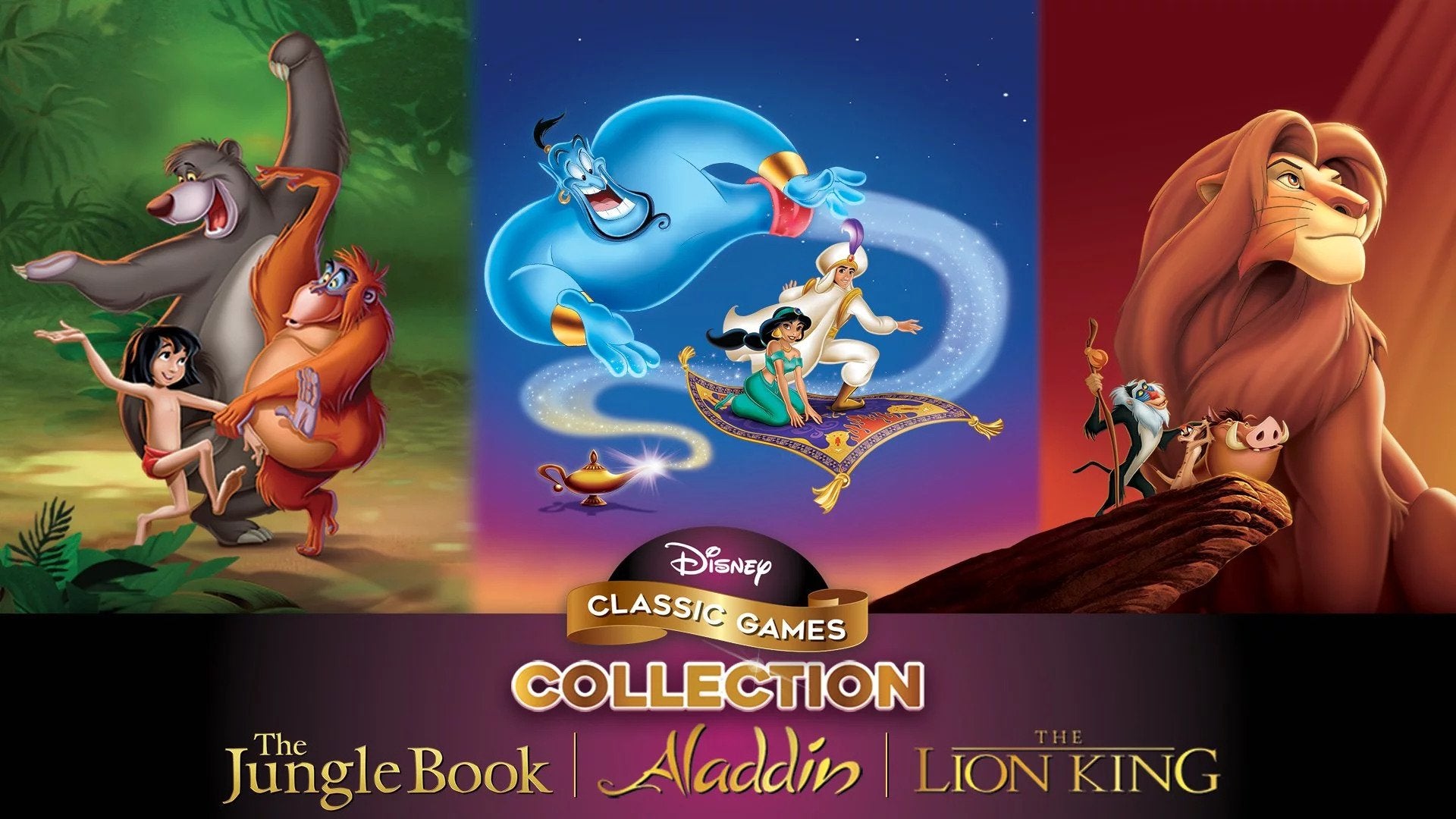 Disney Classic Games Collection : Le Livre de la Jungle, Aladdin et Le Roi Lion - flash vidéo