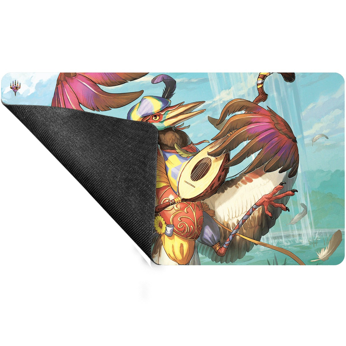 Ultra Pro - Magic: The Gathering - Bloomburrow - Tapis de jeu Zinnia, la voix de la vallée (60 x 34 cm) - flash vidéo