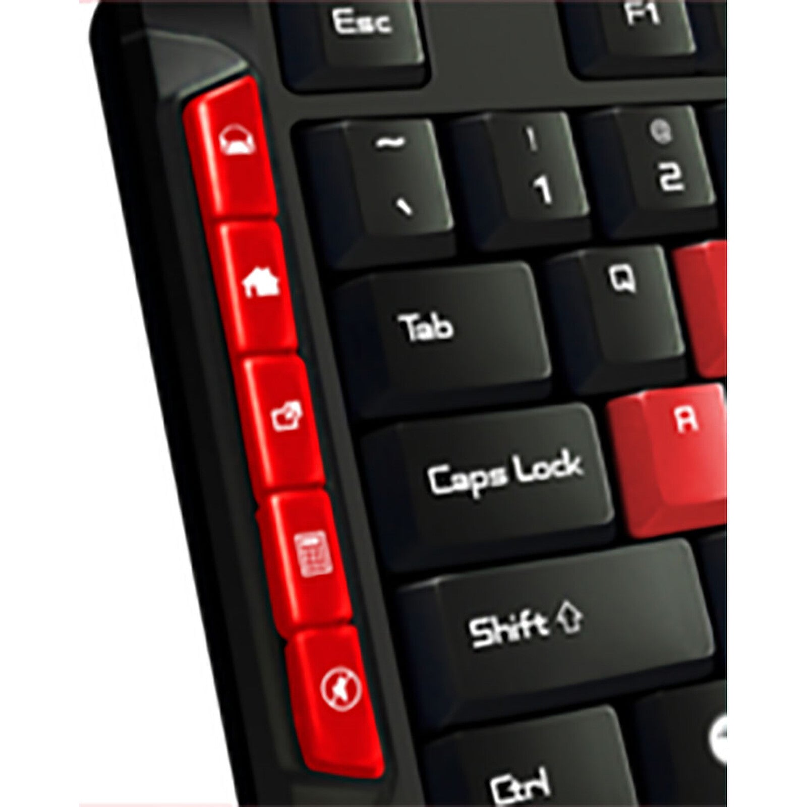 MiniBird Gonolek Wired Keyboard Azerty BE - flash vidéo