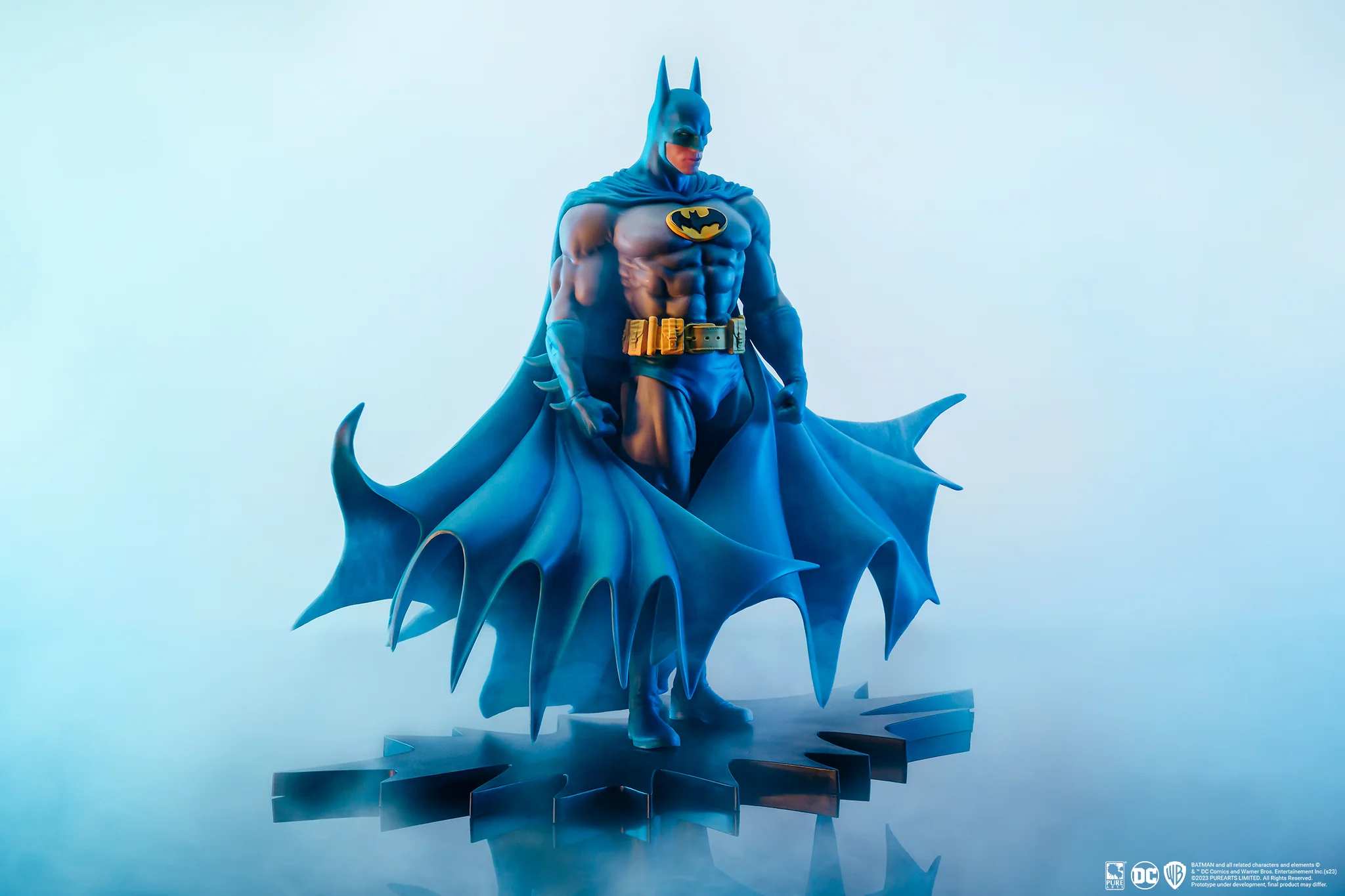 PureArts - 1:8 PVC Statues - DC Heroes - Batman Classic PX Statue 28cm - flash vidéo