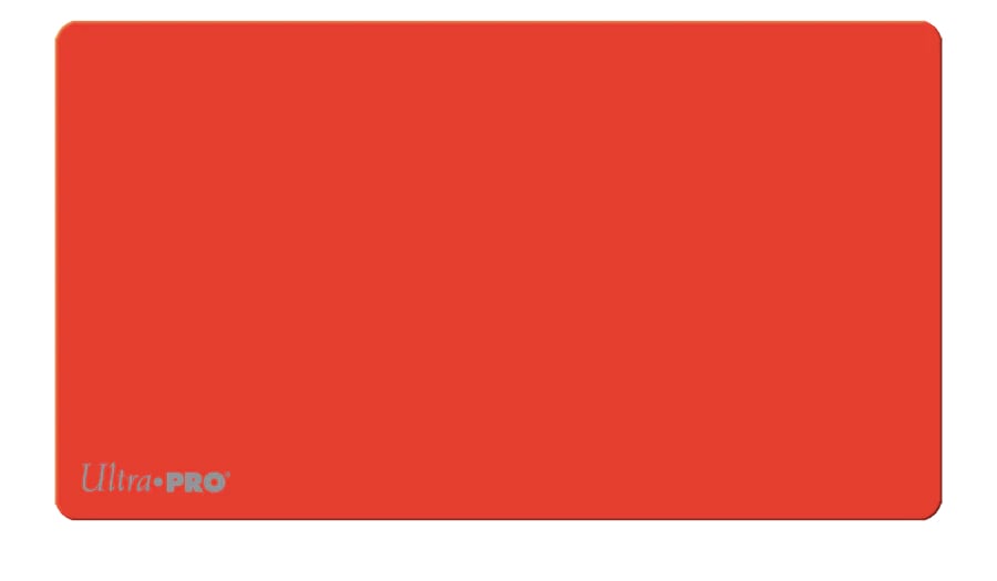 Ultra Pro - Tapis de jeu Solid Orange Citrouille (60 x 34 cm) - flash vidéo