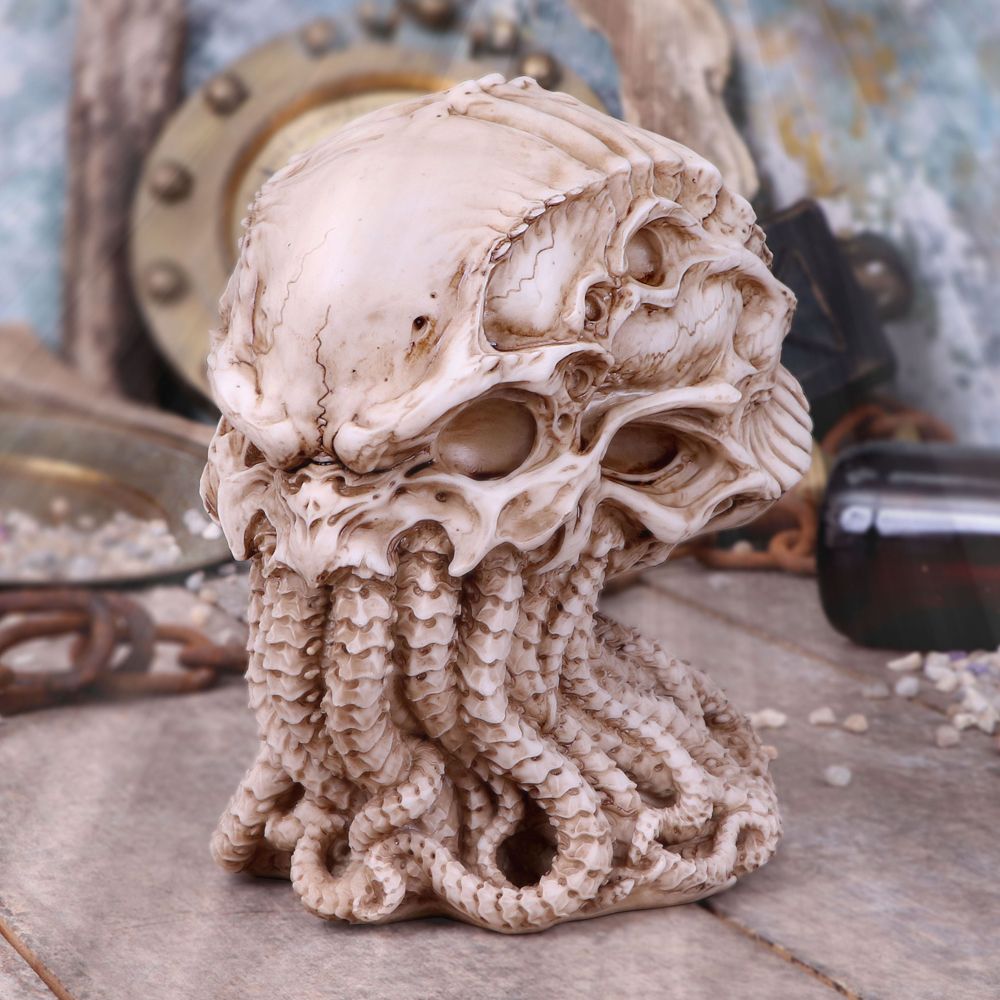 Cthulhu - Figurine d'ornement Crâne de Cthulhu 20cm - flash vidéo