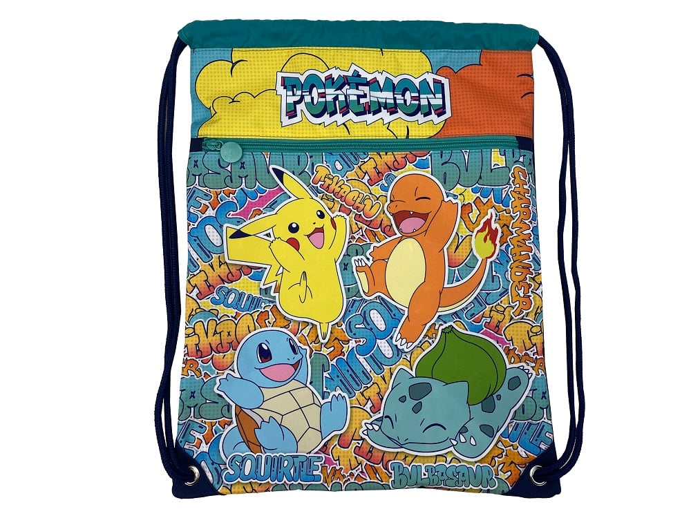 Pokémon - Sac à dos à cordons "Urban Colors" - flash vidéo
