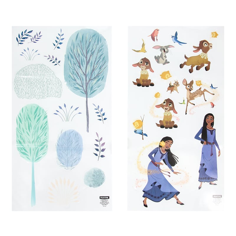 Disney - Wish : Asha et la Bonne Étoile - Stickers Muraux Glow in the Dark - flash vidéo