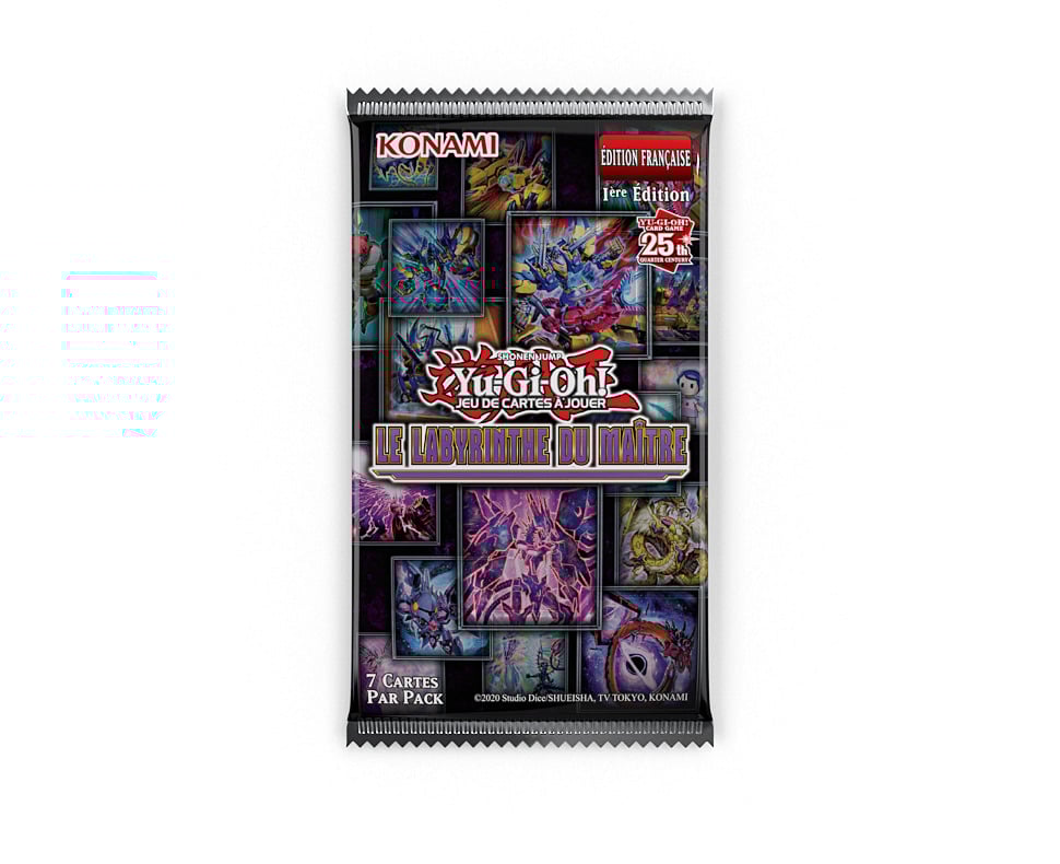 Yu-Gi-Oh! JCC - Display de Pack de Booster Le Labyrinthe du Maître (24 Boosters) - flash vidéo