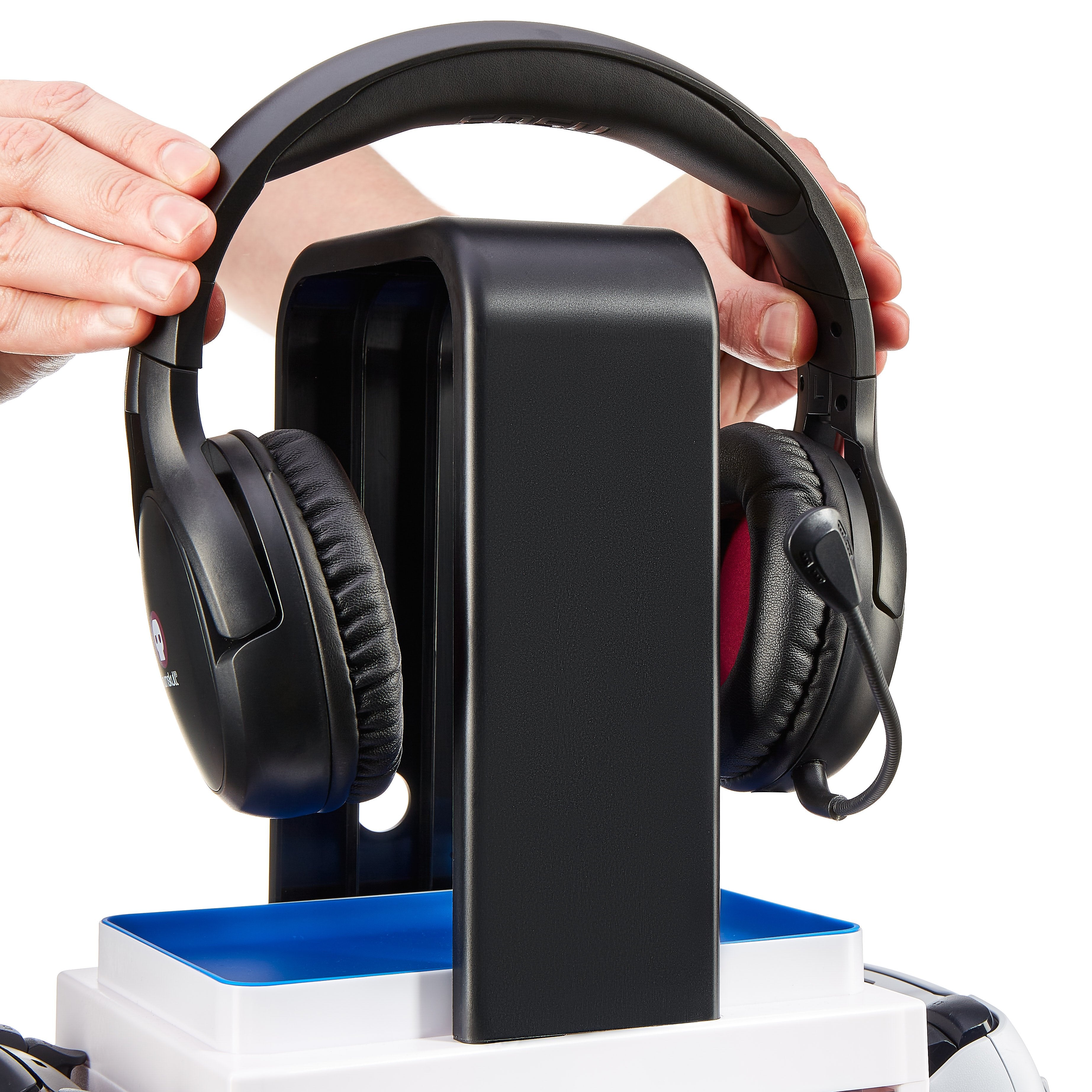 Numskull - Meuble de rangement lumineux inspiré du logo Numskull pour gamer - flash vidéo