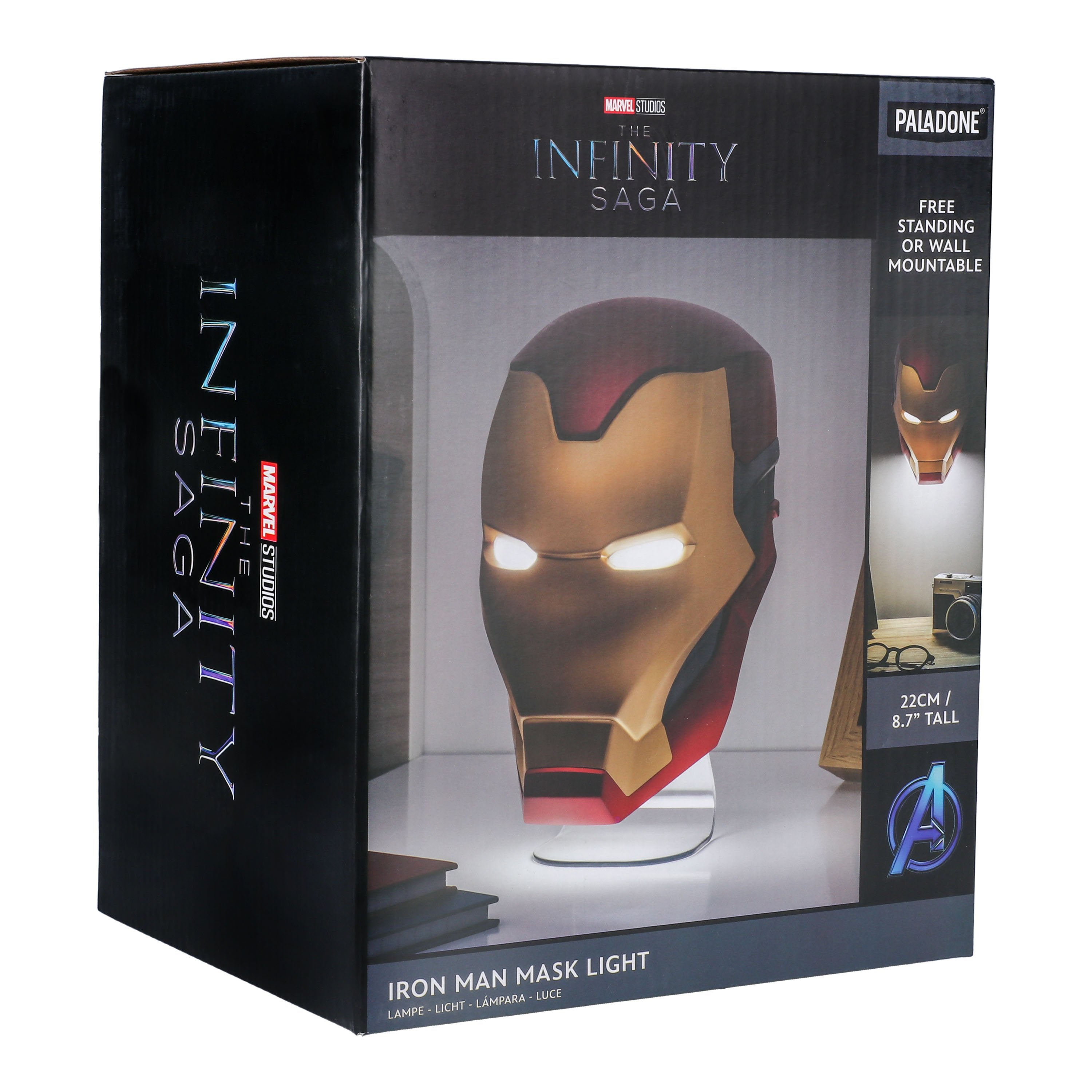 Marvel - Lampe Casque Iron Man - flash vidéo