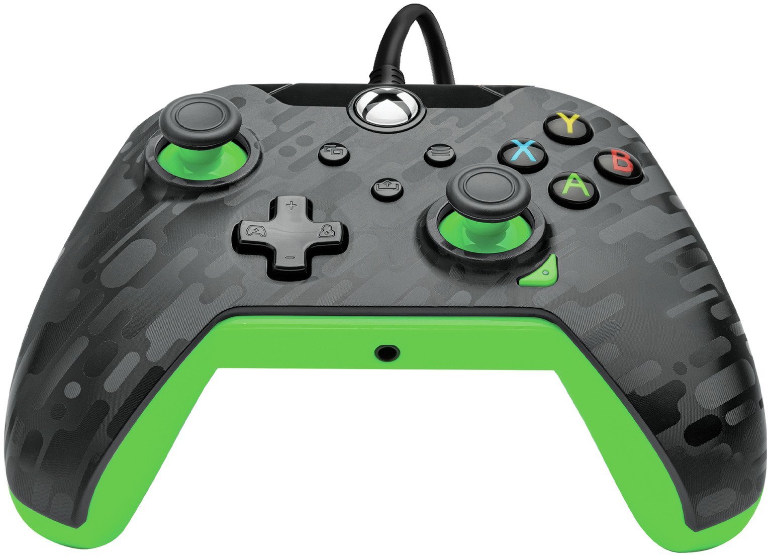 PDP - Manette de jeu filaire Neon Carbon pour Xbox Series X|S, Xbox One et Windows 10 - flash vidéo
