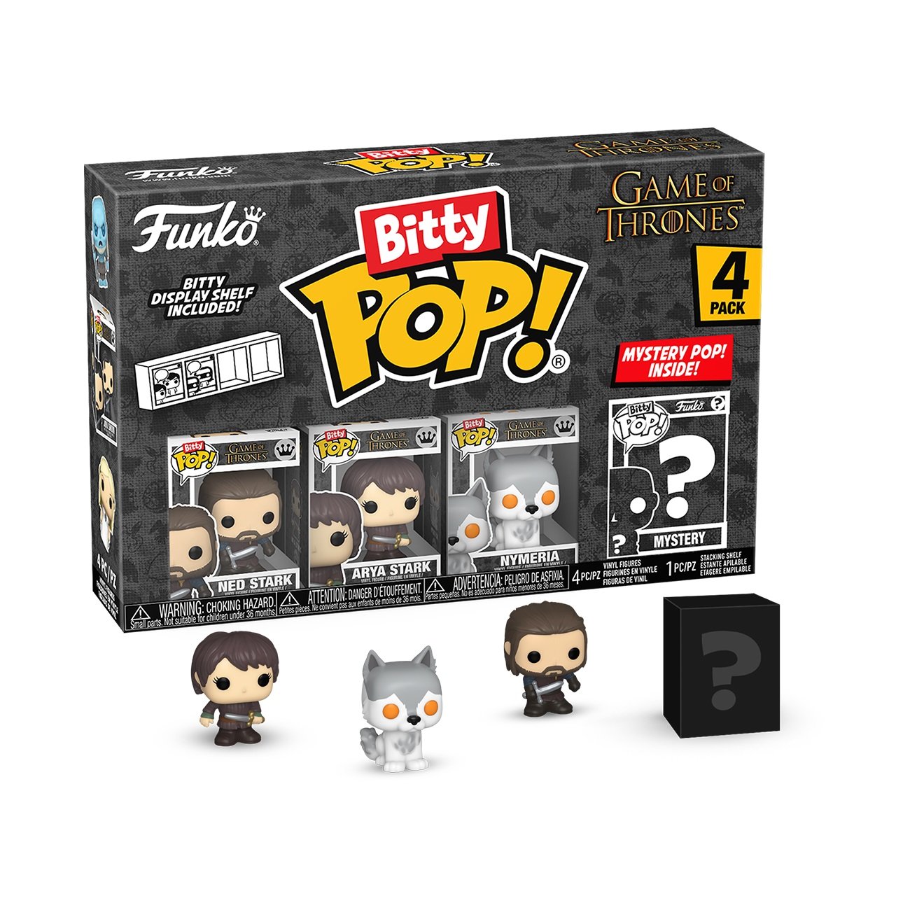 Funko Bitty Pop! 4-Pack: Game of Thrones - Ned Stark - flash vidéo