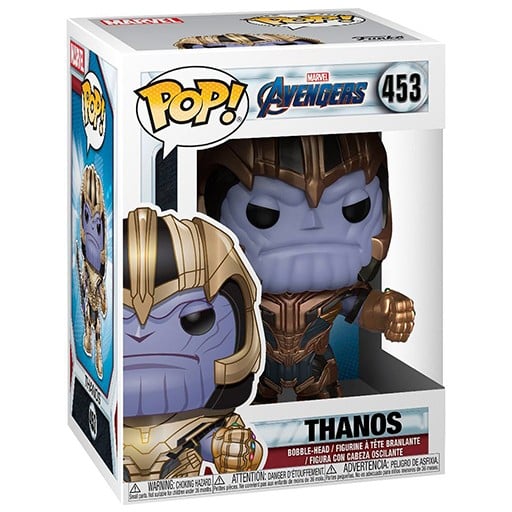 Funko Pop! Avengers Endgame Thanos - flash vidéo