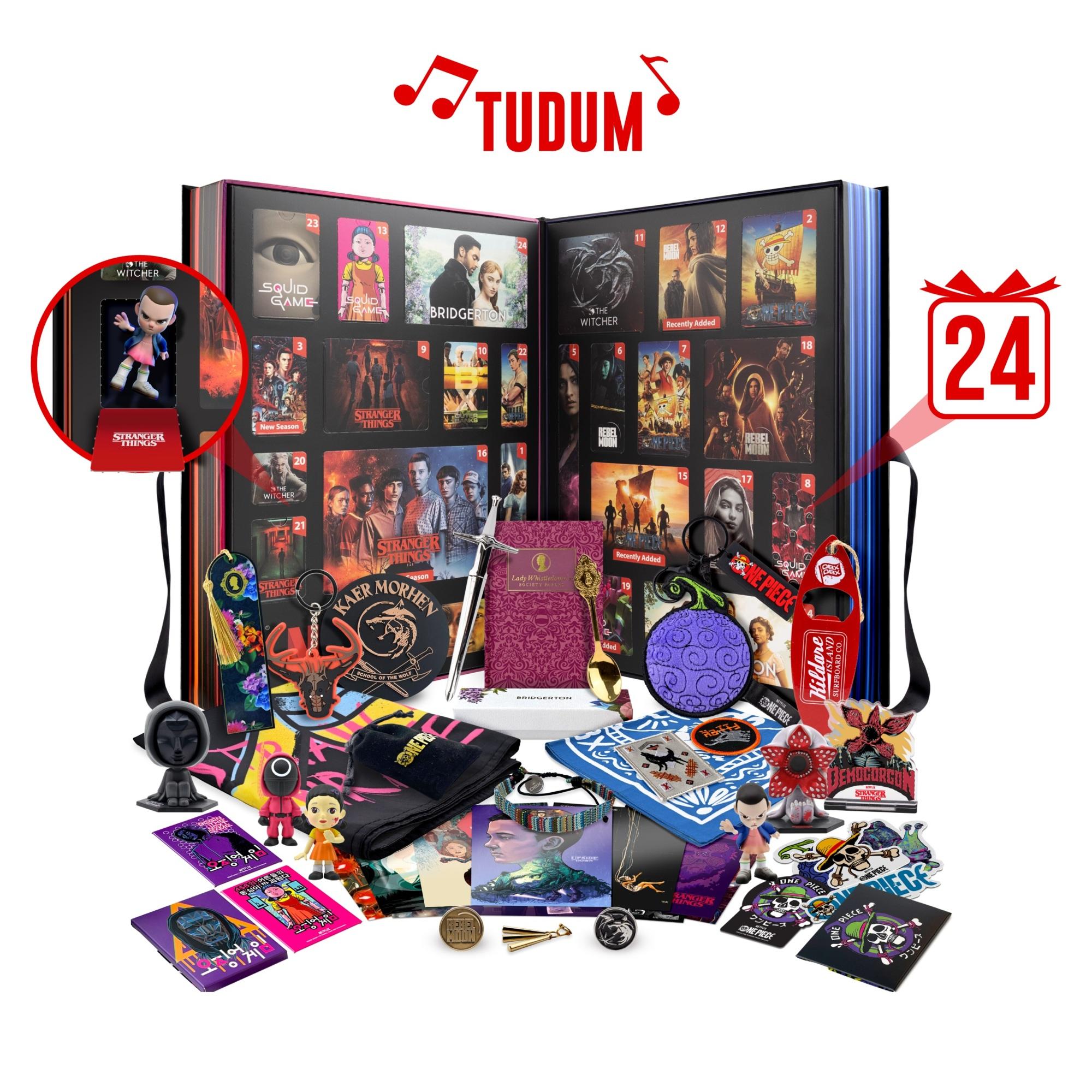 YuMe Toys - Calendrier de l'Avent 24 jours Netflix - flash vidéo