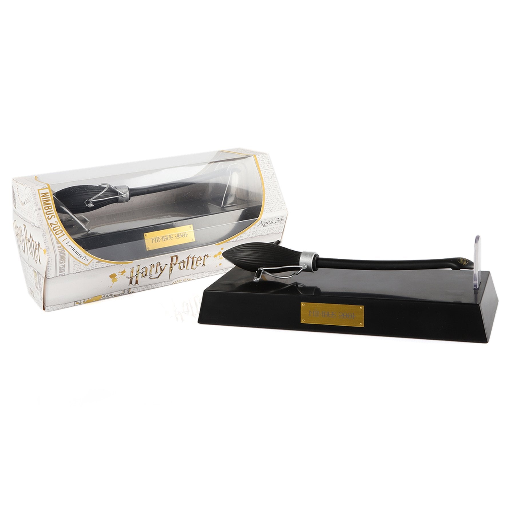 Harry Potter - Stylo en forme de balai Nimbus 2001 en lévitation - flash vidéo