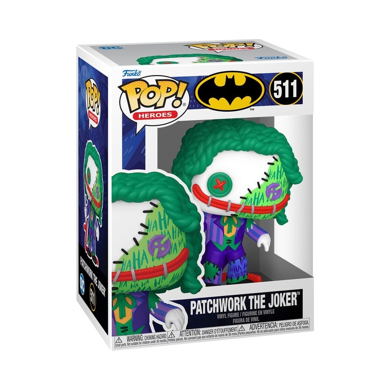 Funko Pop! Animation: DC Patchwork - The Joker - flash vidéo
