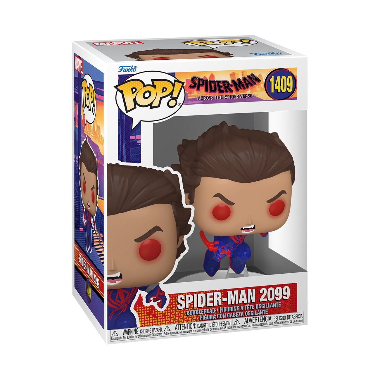 Funko Pop! Marvel: Spider-Man: Across the Spider-Verse - Spider-Man 2099 (Unmasked) - flash vidéo