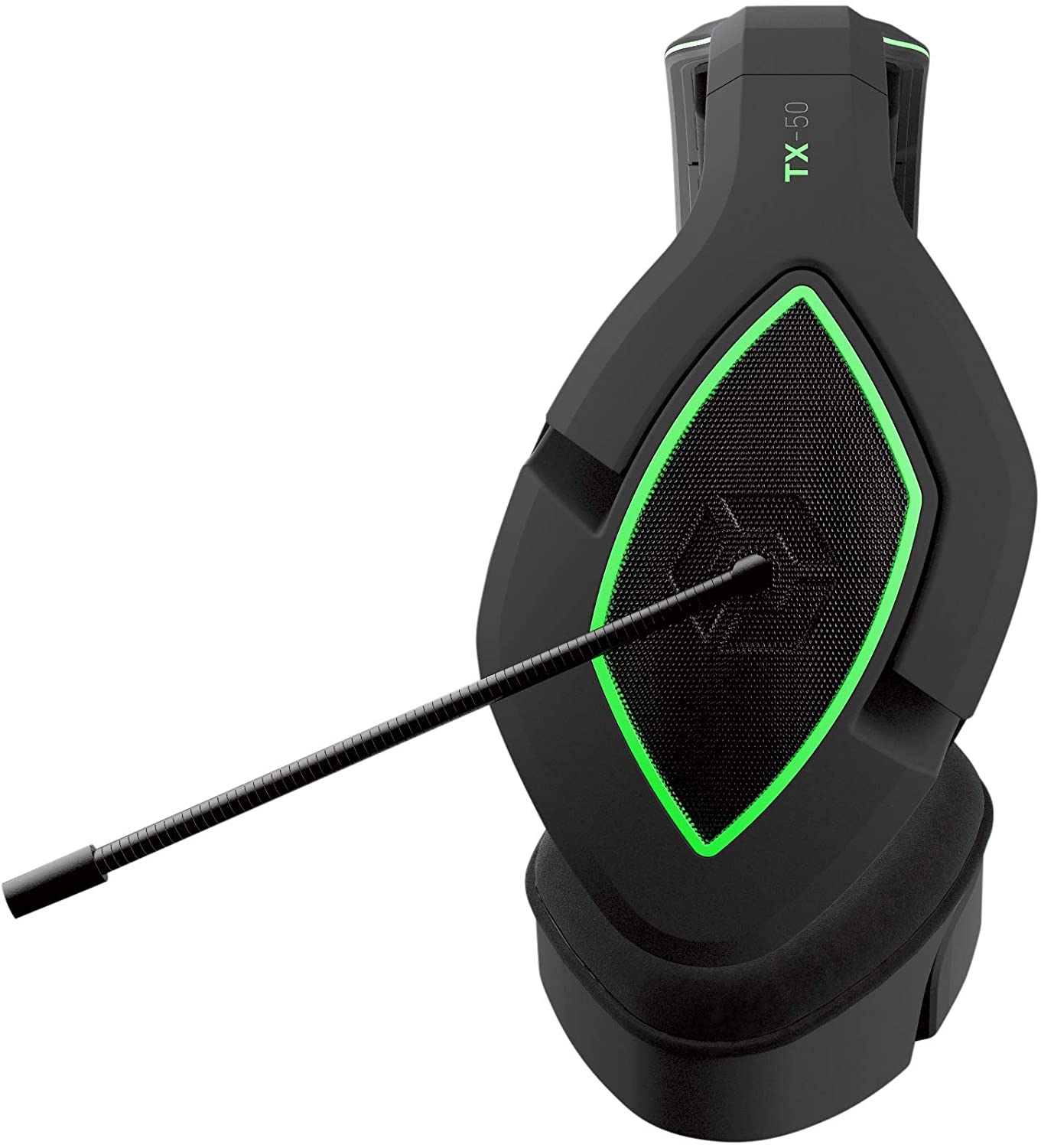 Gioteck - Casque stéréo de jeu premium TX-50 Vert et Noir pour Xbox Series, Xbox One et Mobile - flash vidéo