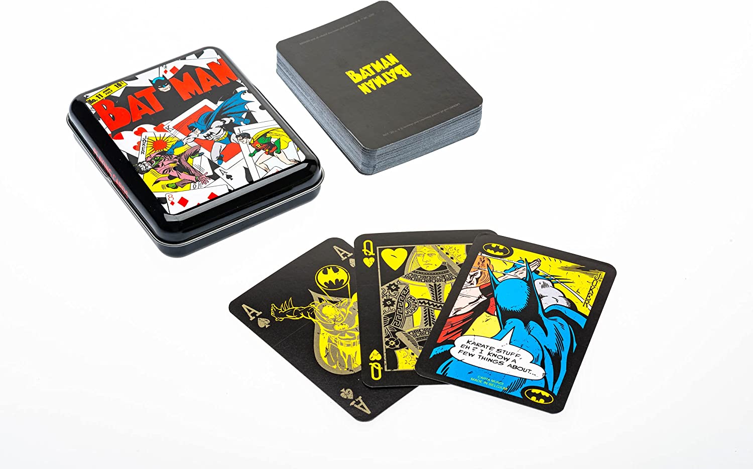DC Comics Tins - Batman #11 - Cartes à Jouer Boite Métallique - flash vidéo