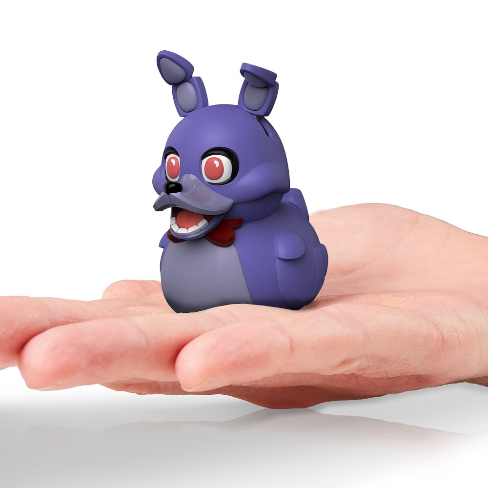 Numskull - Mini TUBBZ Canard de bain - Five Nights at Freddy's - Bonnie (Édition baignoire) - 8cm - flash vidéo