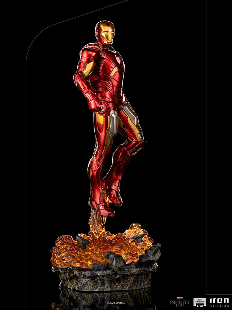 Iron Studios - BDS Arts Scale 1/10 - Marvel - Avengers: The Infinity Saga - Iron Man (Battle of New-York) Statue 28cm - flash vidéo