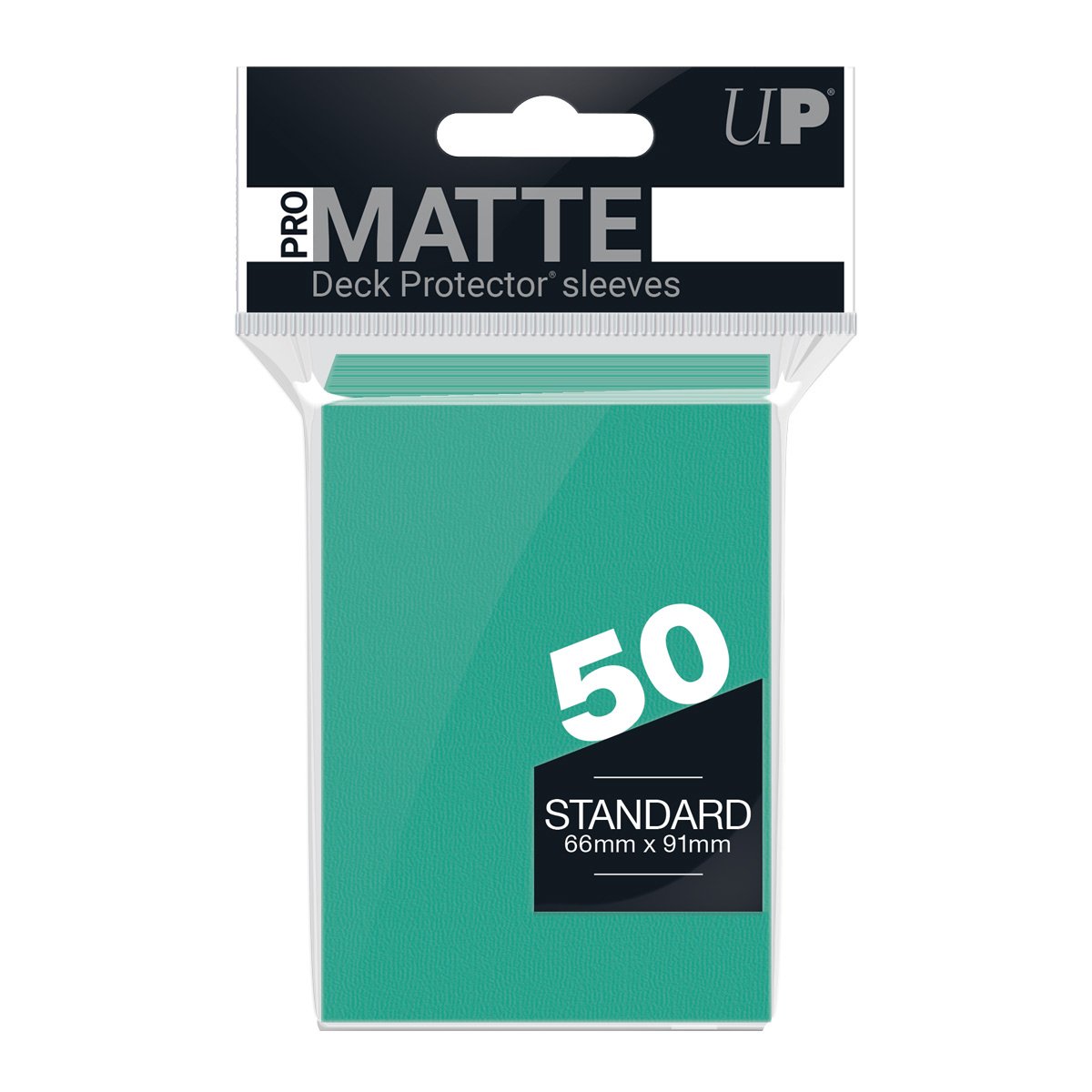Ultra Pro - PRO-Matte Sachet de 50 protèges cartes standard Aqua (66 x 91 mm) - flash vidéo