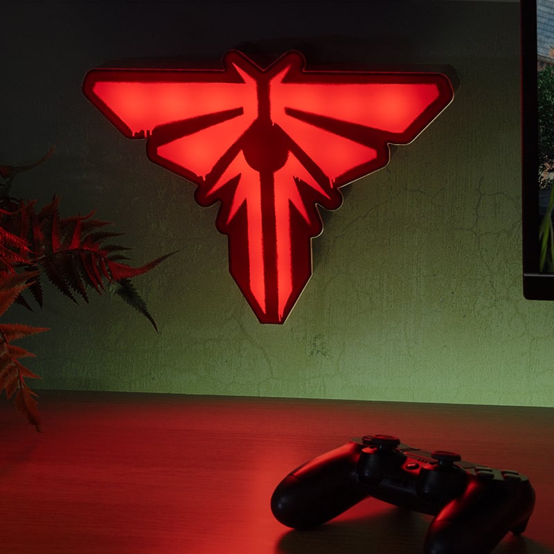 The Last of Us - Lampe Logo des Lucioles - flash vidéo