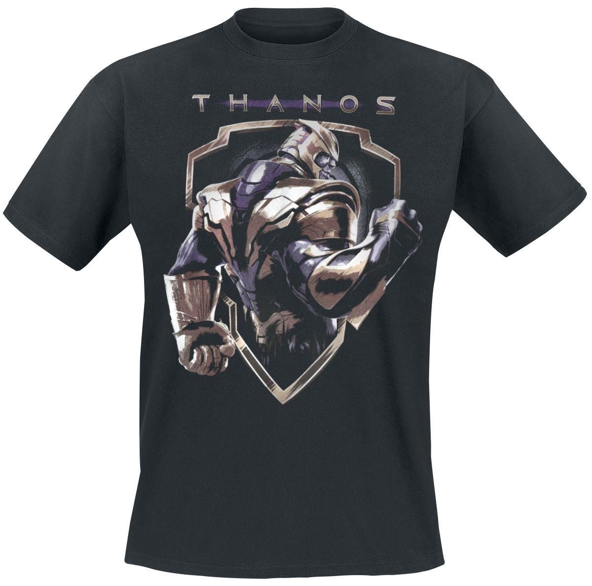 Marvel - Avengers Endgame Thanos Black T-Shirt S - flash vidéo