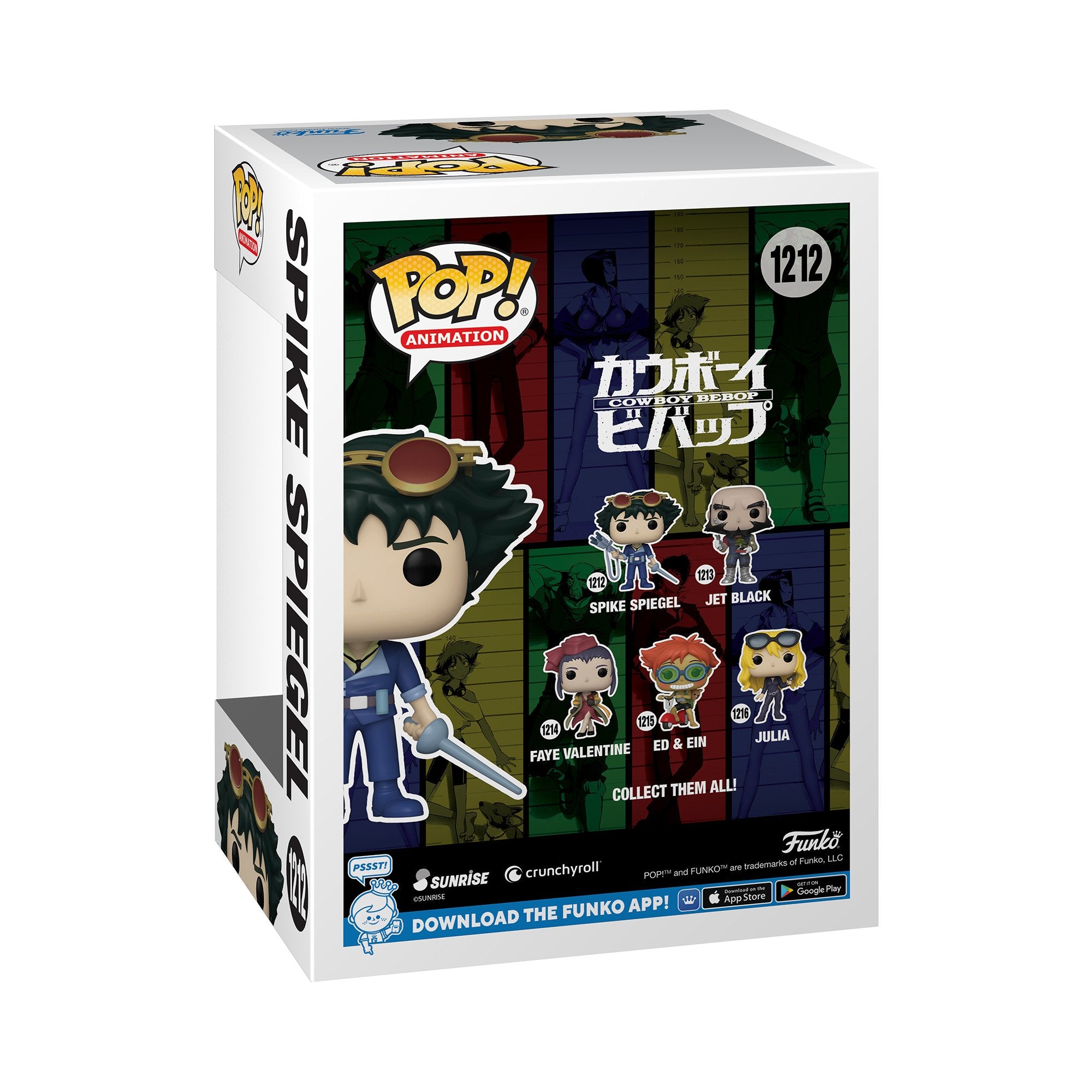 Funko Pop! Animation: Cowboy Bebop - Spike with Weapon & Sword - flash vidéo