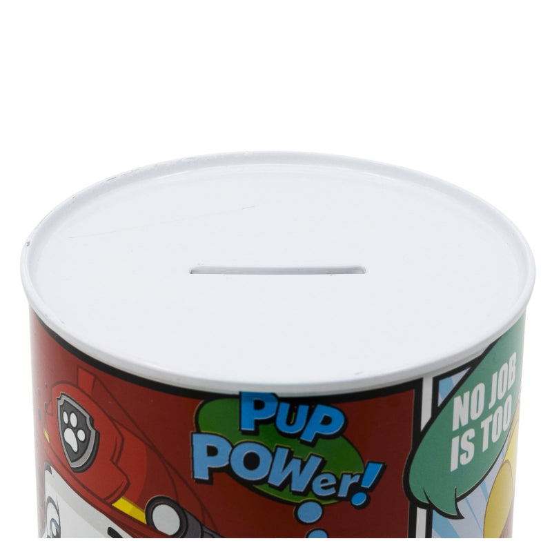 Nickelodeon - La Pat'Patrouille - Tirelire en métal "Comics" - flash vidéo