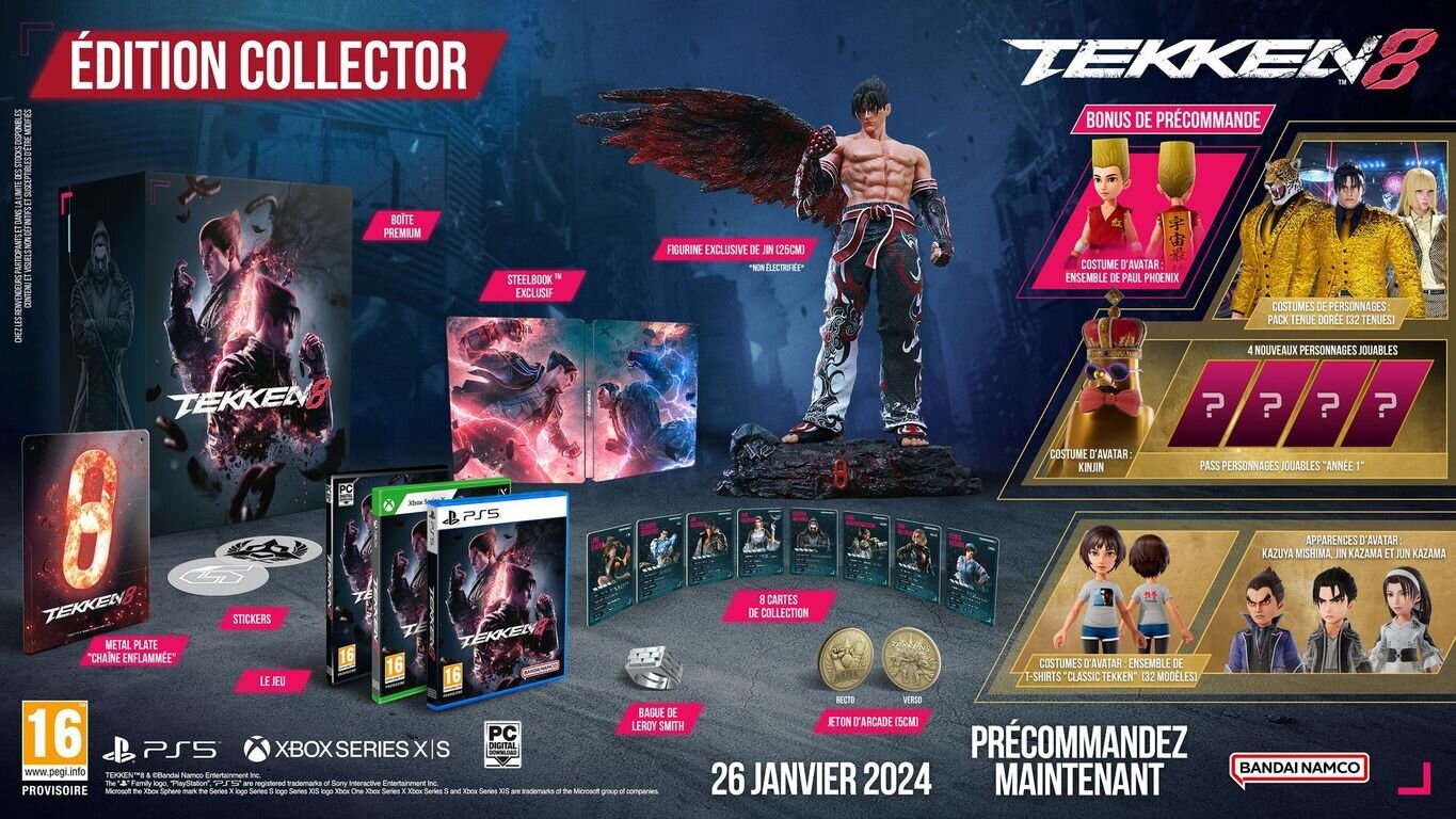 TEKKEN 8 - Collector Edition - flash vidéo