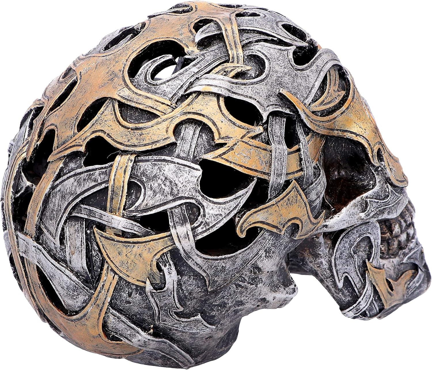 Crâne Traditions Tribale Figurine 14cm - flash vidéo