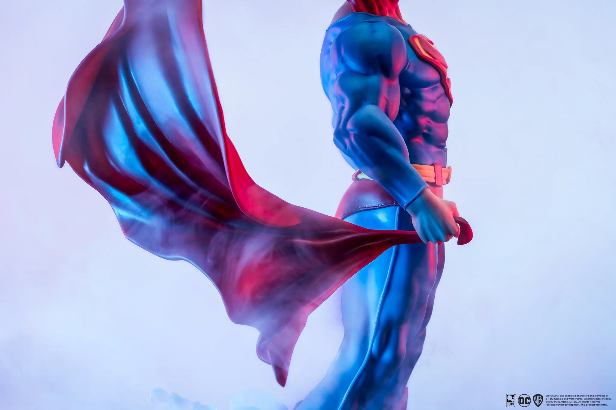 PureArts - 1:8 PVC Statues - DC Heroes - Superman Classic PX Statue 30cm - flash vidéo