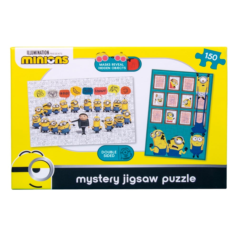 Minions - Puzzle mystère - flash vidéo