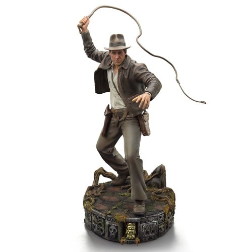 Iron Studios - Legacy Replica 1/4 - Indiana Jones - Indiana Jones Statue 61cm - flash vidéo