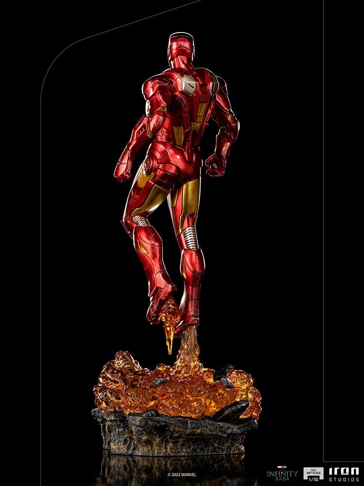 Iron Studios - BDS Arts Scale 1/10 - Marvel - Avengers: The Infinity Saga - Iron Man (Battle of New-York) Statue 28cm - flash vidéo