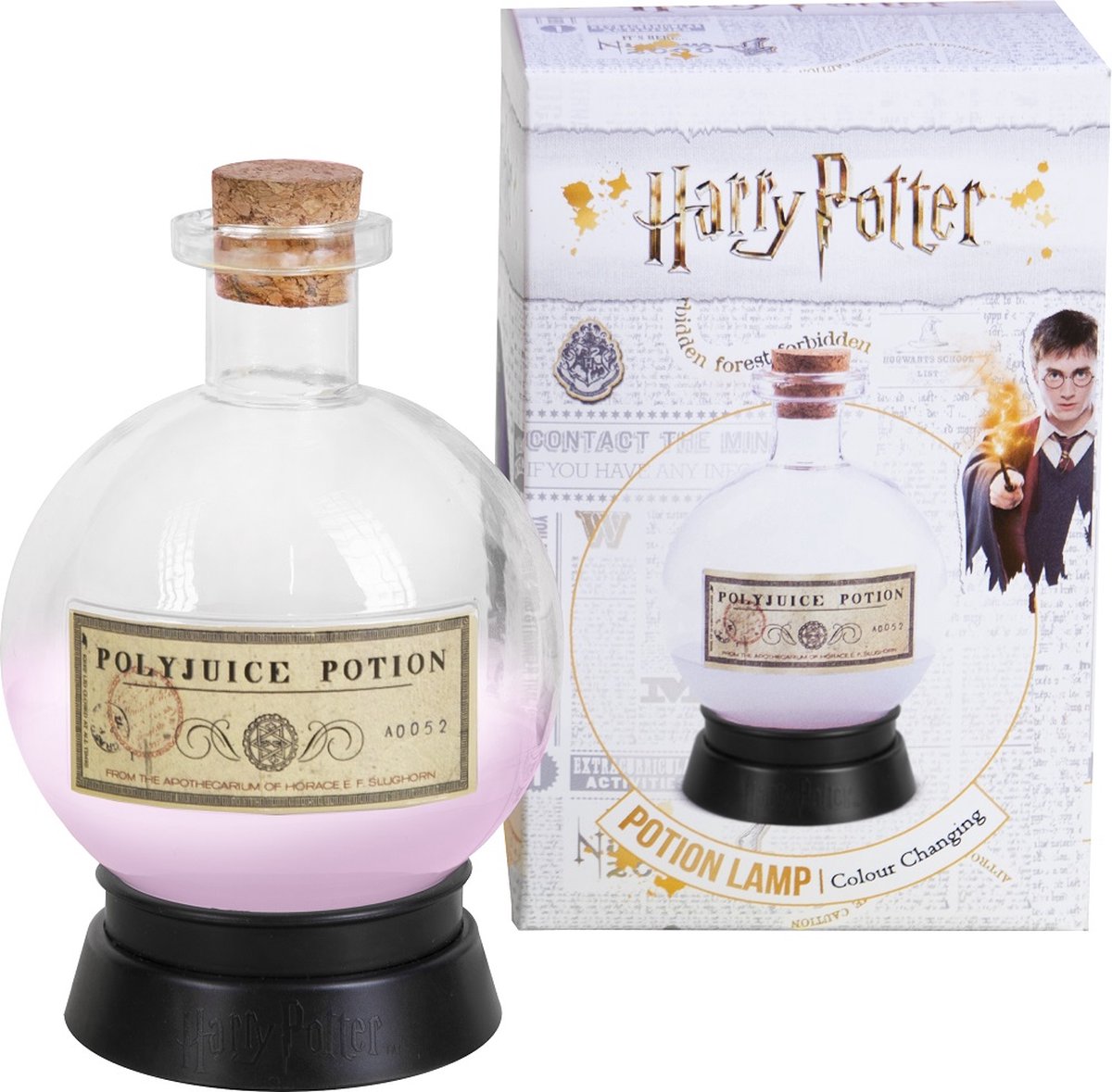 Harry Potter - Lampe Potion de Polynectar - flash vidéo