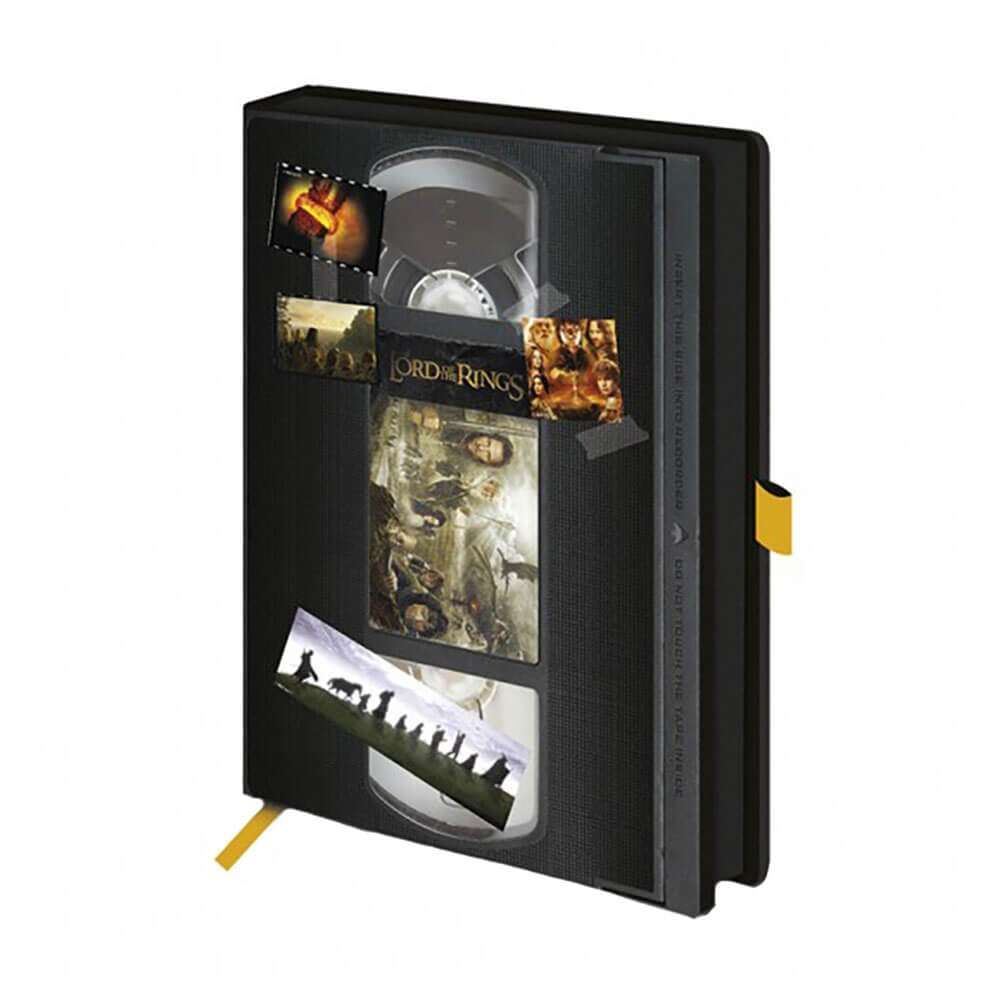 Le Seigneur des anneaux - Cahier Premium A5 VHS - flash vidéo