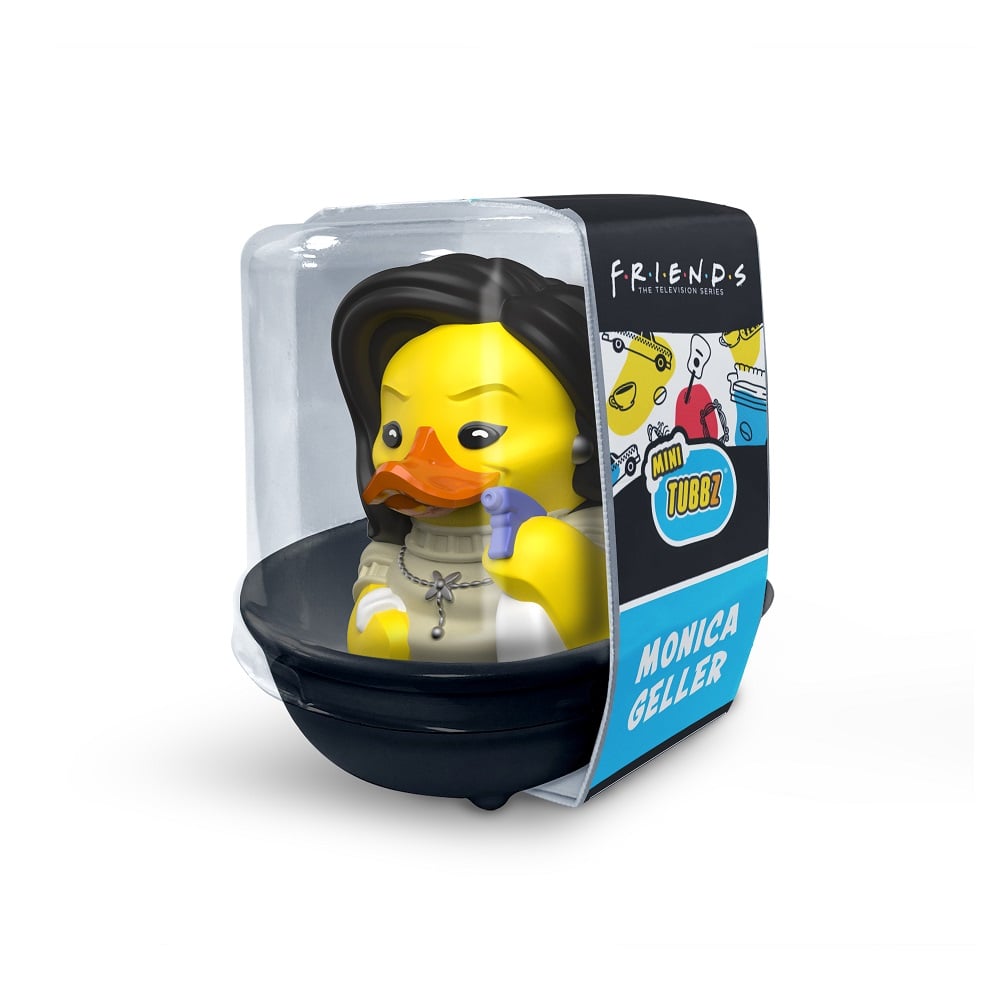 Numskull - Mini TUBBZ Canard de bain - Friends - Monica Geller (Édition baignoire) - 8cm - flash vidéo