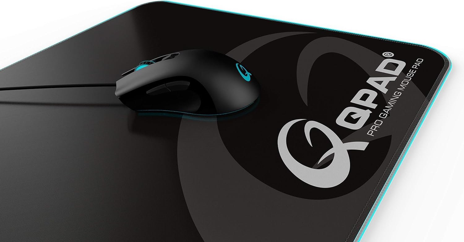 QPAD - FLX900 - Tapis de souris de jeu RGB en tissu - flash vidéo