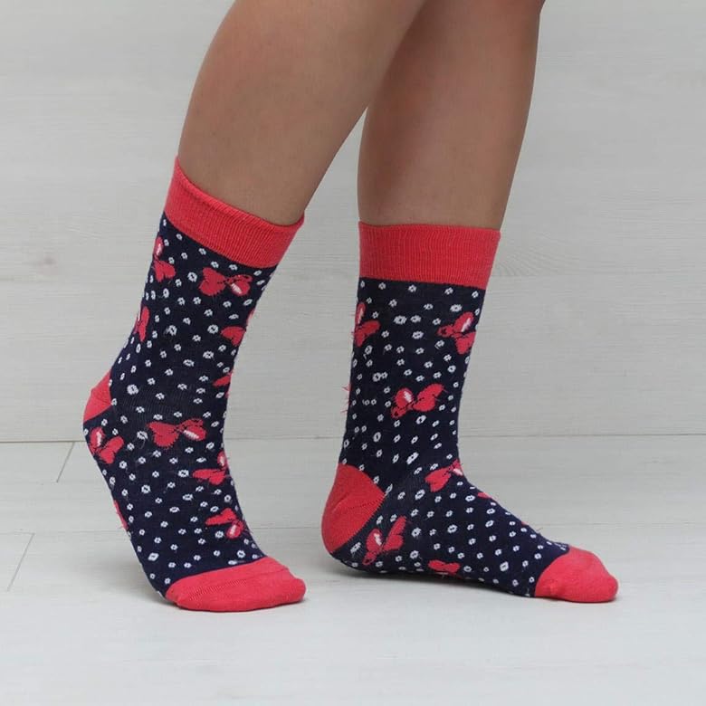 Disney - Chaussettes Nœud de cheveux de Minnie Mouse (Taille 35-41) - flash vidéo