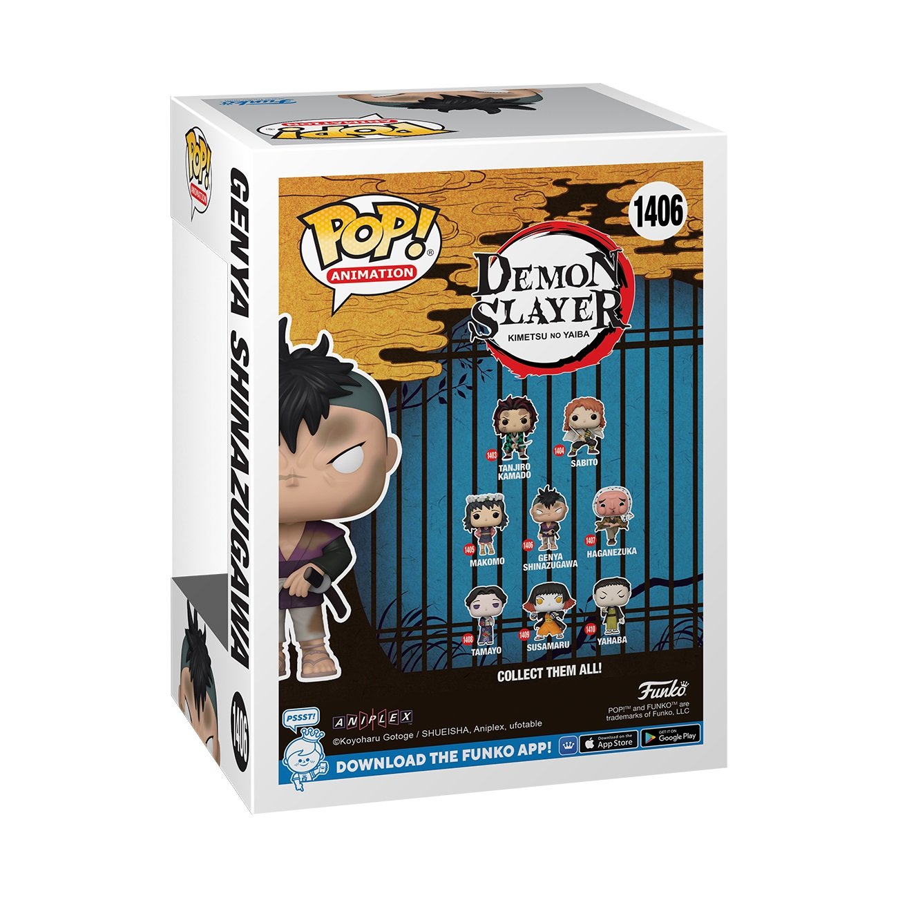 Funko Pop! Animation: Demon Slayer - Genya Shinazugawa - flash vidéo