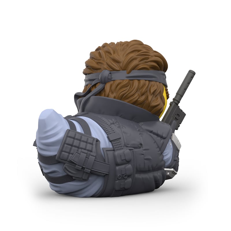 TUBBZ Canard de bain à collectionner - Metal Gear Solid - Solid Snake (Édition standard) - flash vidéo