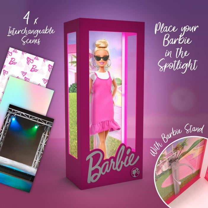 Barbie - Boite lumineuse pour poupées - flash vidéo