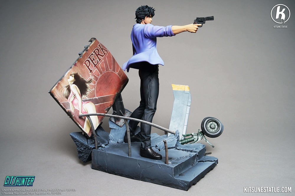 Legend Figure - City Hunter - Ryô Saeba (Nicky Larson) 1/6 Statue 36cm - flash vidéo