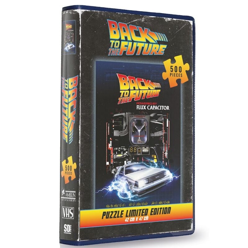 Retour vers le Futur - Puzzle en édition limitée 500 pcs - flash vidéo