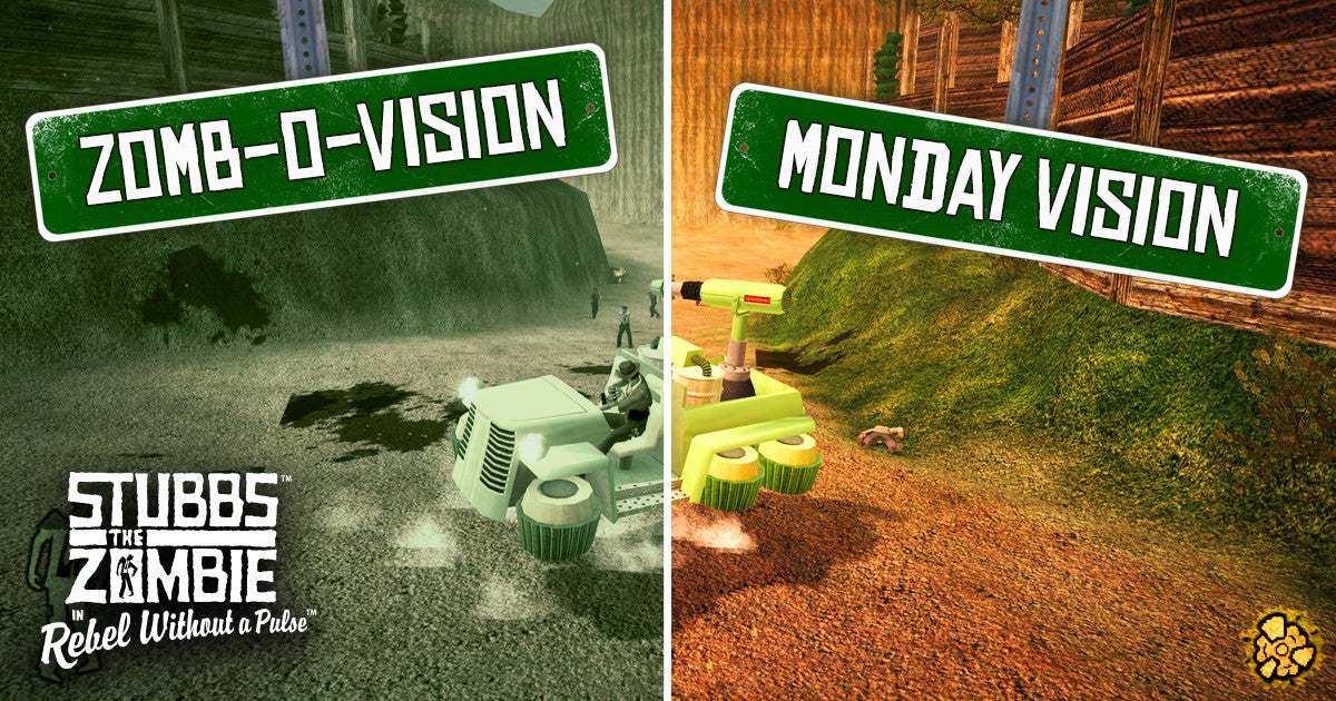 Stubbs the Zombie in Rebel Without a Pulse - flash vidéo