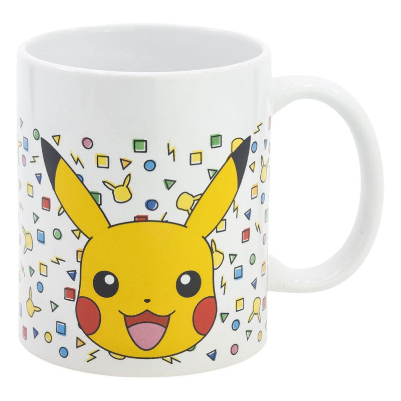 Pokémon - Tasse en céramique Pikachu Confettis - 325ml - flash vidéo